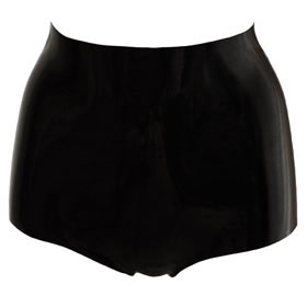 Atsuko Kudo Latex Betty Knickers in Supatex Black