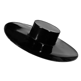 Atsuko Kudo Latex Brim Hat in Black