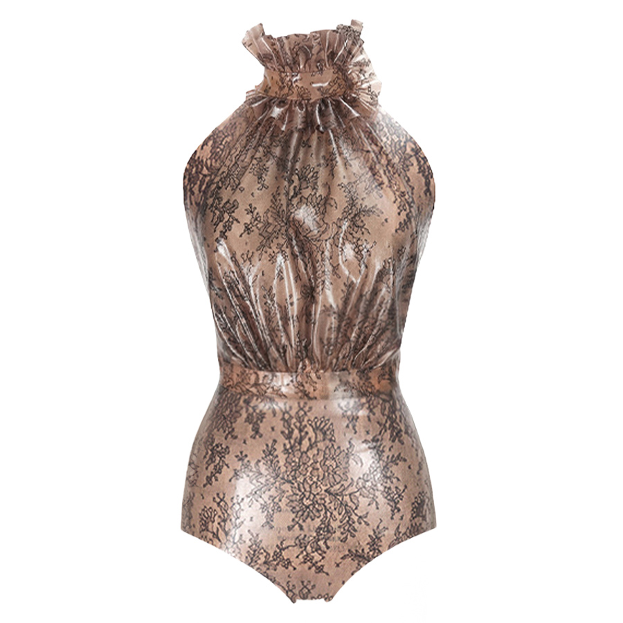 Atsuko Kudo Latex  in Supatex Semi-Transparent Peach Lace