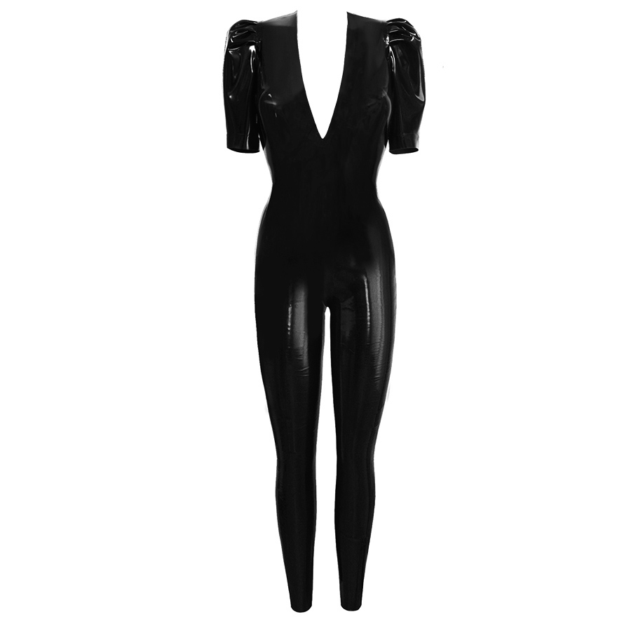 Atsuko Kudo Latex Jessica Catsuit in supatex black