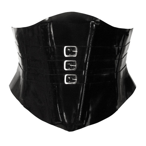 Atsuko Kudo Latex Juliet Waspie in Supatex Black