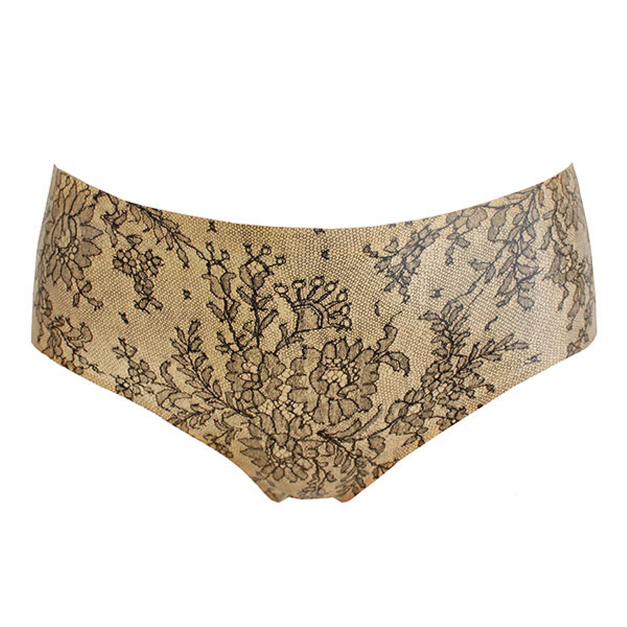 Atsuko Kudo Latex Lady P Briefs in Semi-Trans Cloud Grey Lace