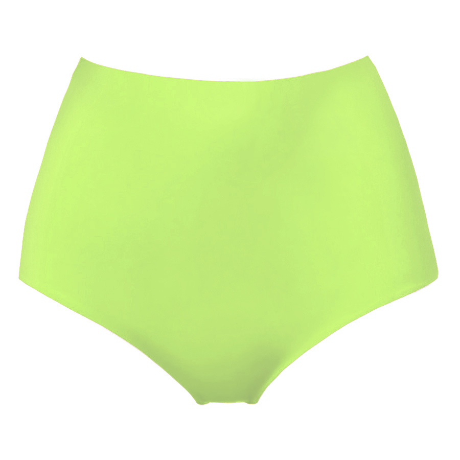 Atsuko Kudo Latex  in Vibrant Lime Green