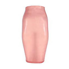 Atsuko Kudo Latex Lady P Pencil Skirt in ST Pink