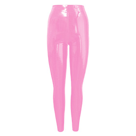 Atsuko Kudo Latex Leggings in bubblegum pink