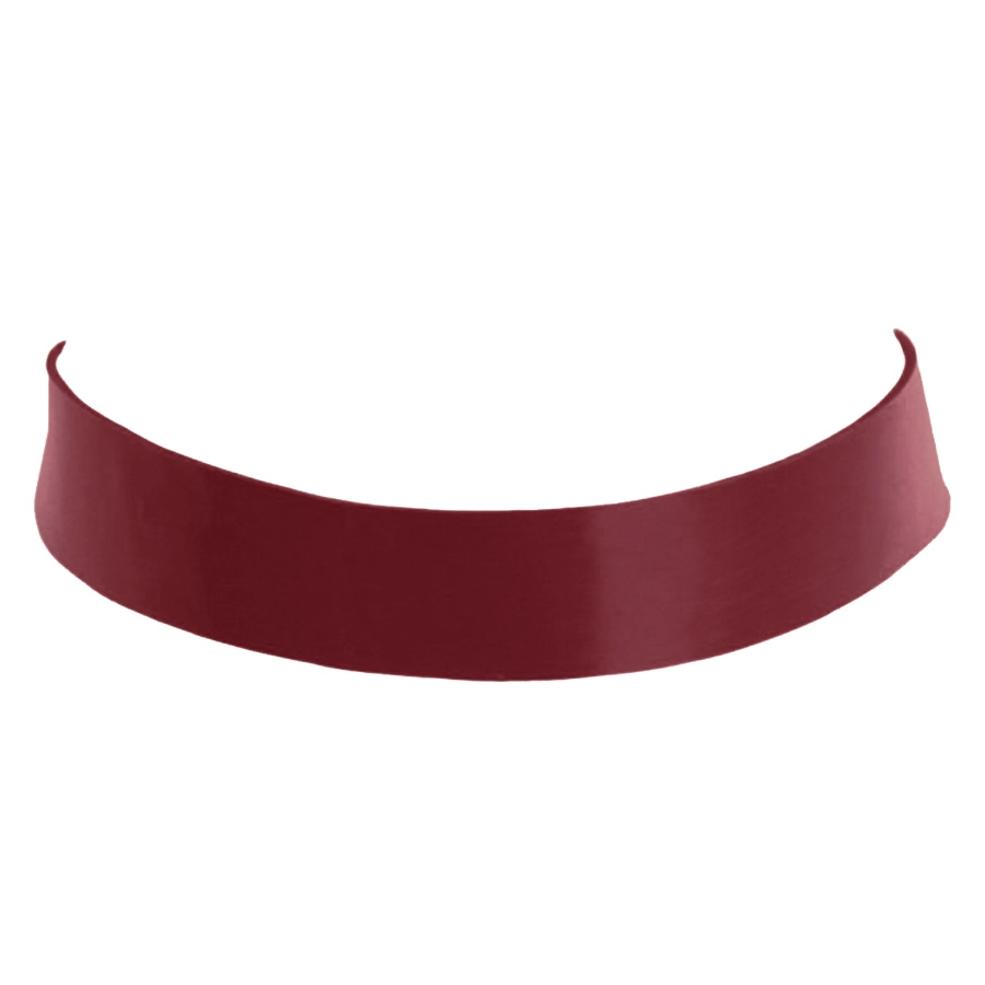 Atsuko Kudo Latex Line Choker in Supatex Plum