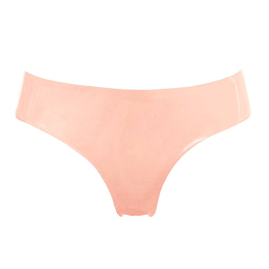 Atsuko Kudo Latex Lady P Low Cut G String in Supatex Baby Pink