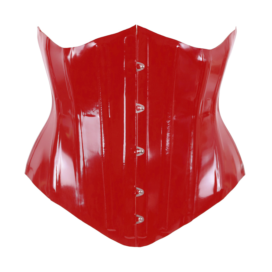 Atsuko Kudo Latex Madame A Corset in Supatex Red