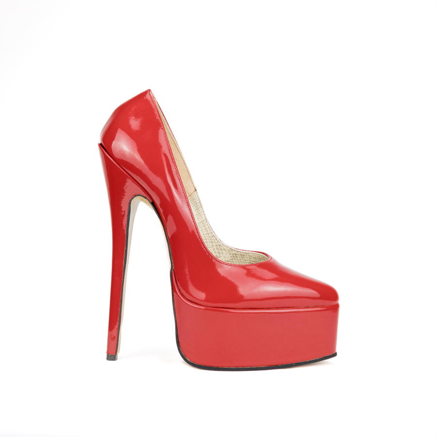 Atsuko Kudo Latex P-501 in Red