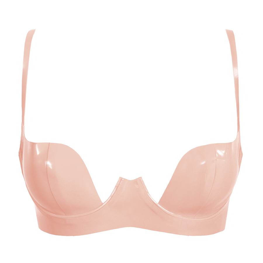 Atsuko Kudo Latex Paris Cup Bra in supatex baby pink