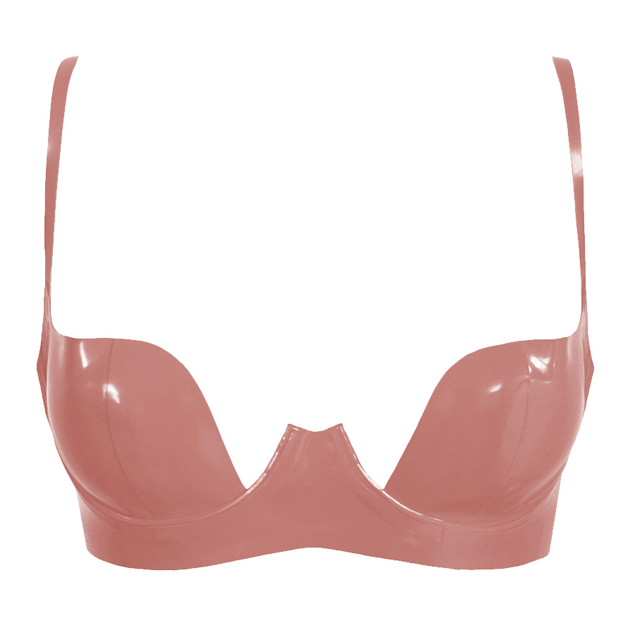 Atsuko Kudo Latex Paris Cup Bra in Supatex Light Brown