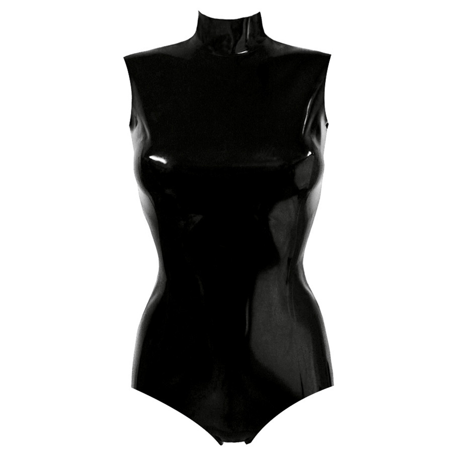 Atsuko Kudo Latex Sleeveless Joy Body in Supatex Black