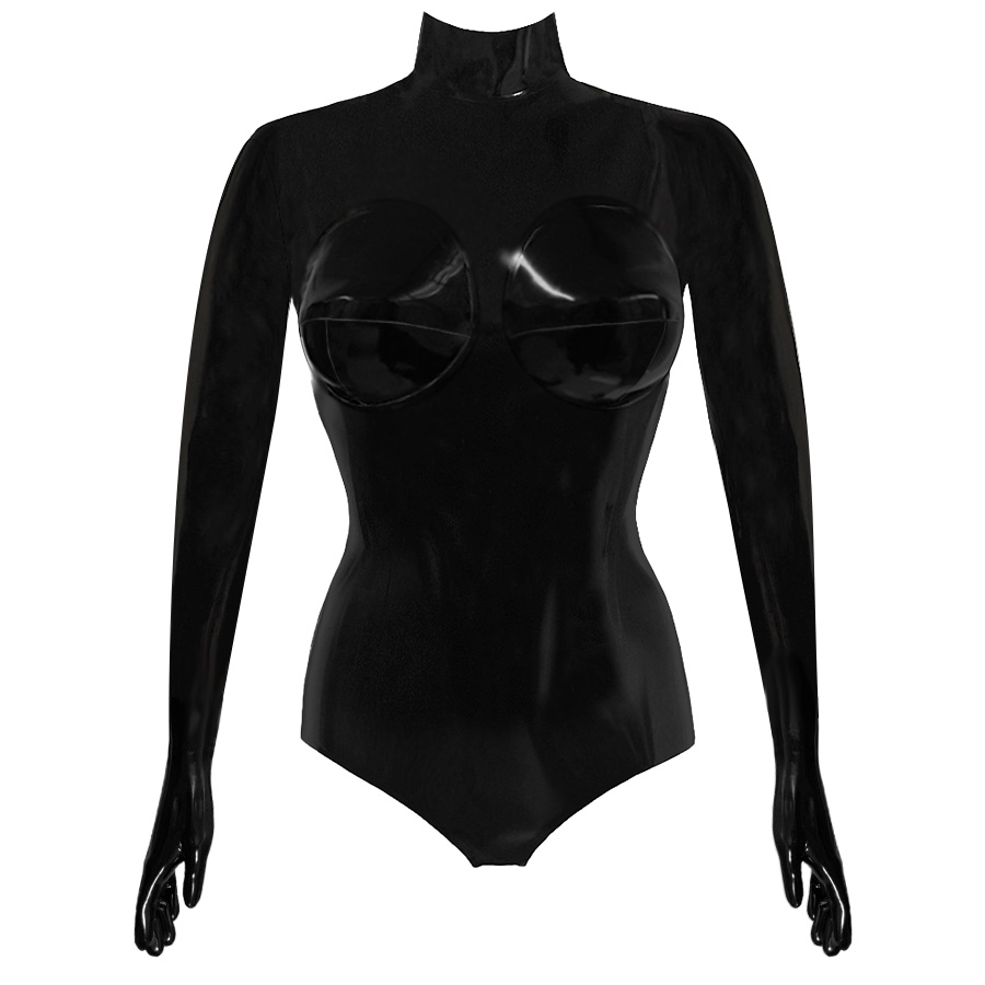 Atsuko Kudo Latex Storm Cup Bodysuit