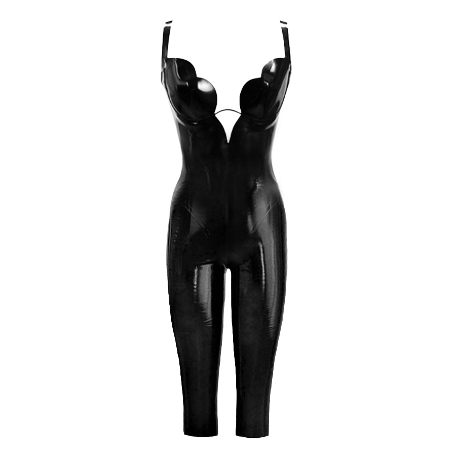 Atsuko Kudo Latex ストラッピー　チューリップカップ キャットスーツ in 